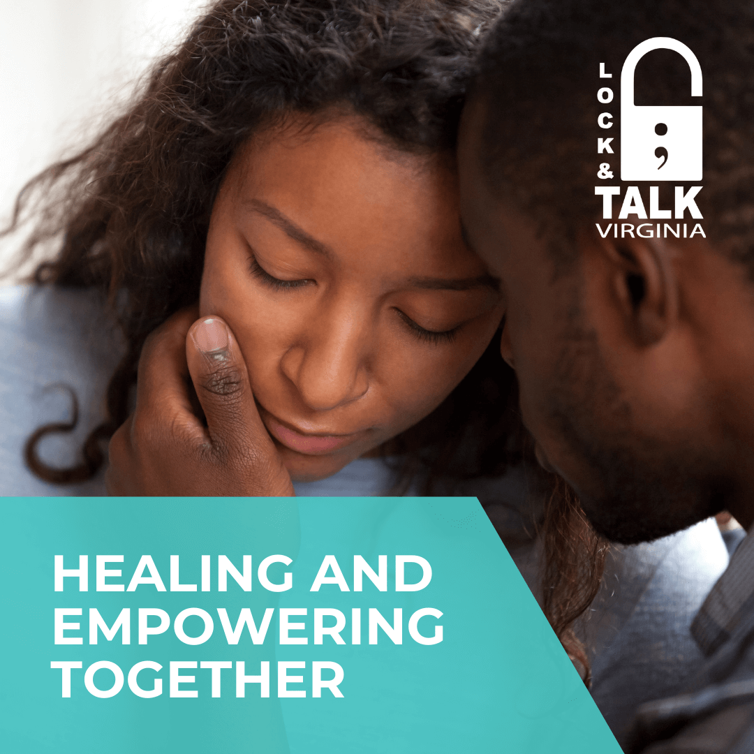 BIPOC couple consoling (BIPOC)