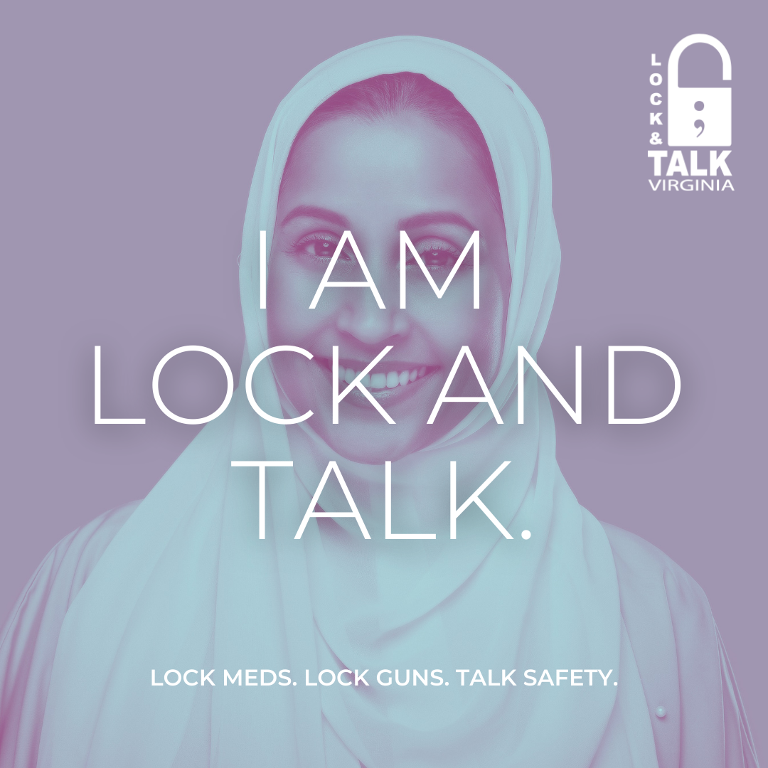 Woman wearing headscarf smiling (BIPOC)