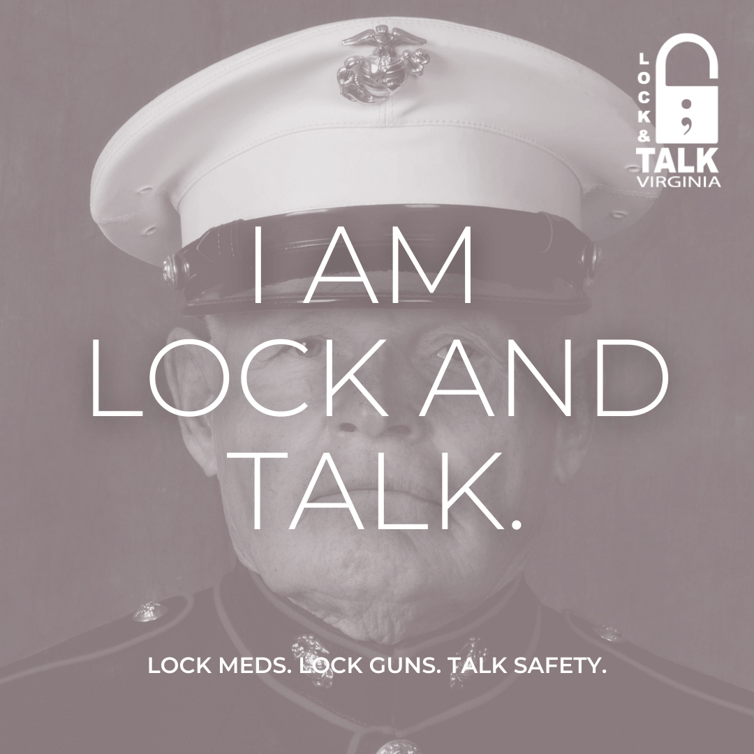 Portrait of military man (Marines)