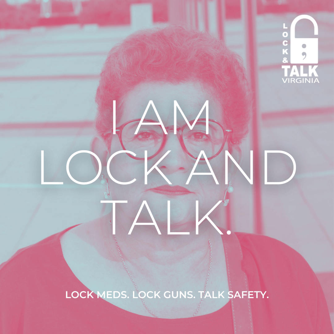 Older woman looking at camera