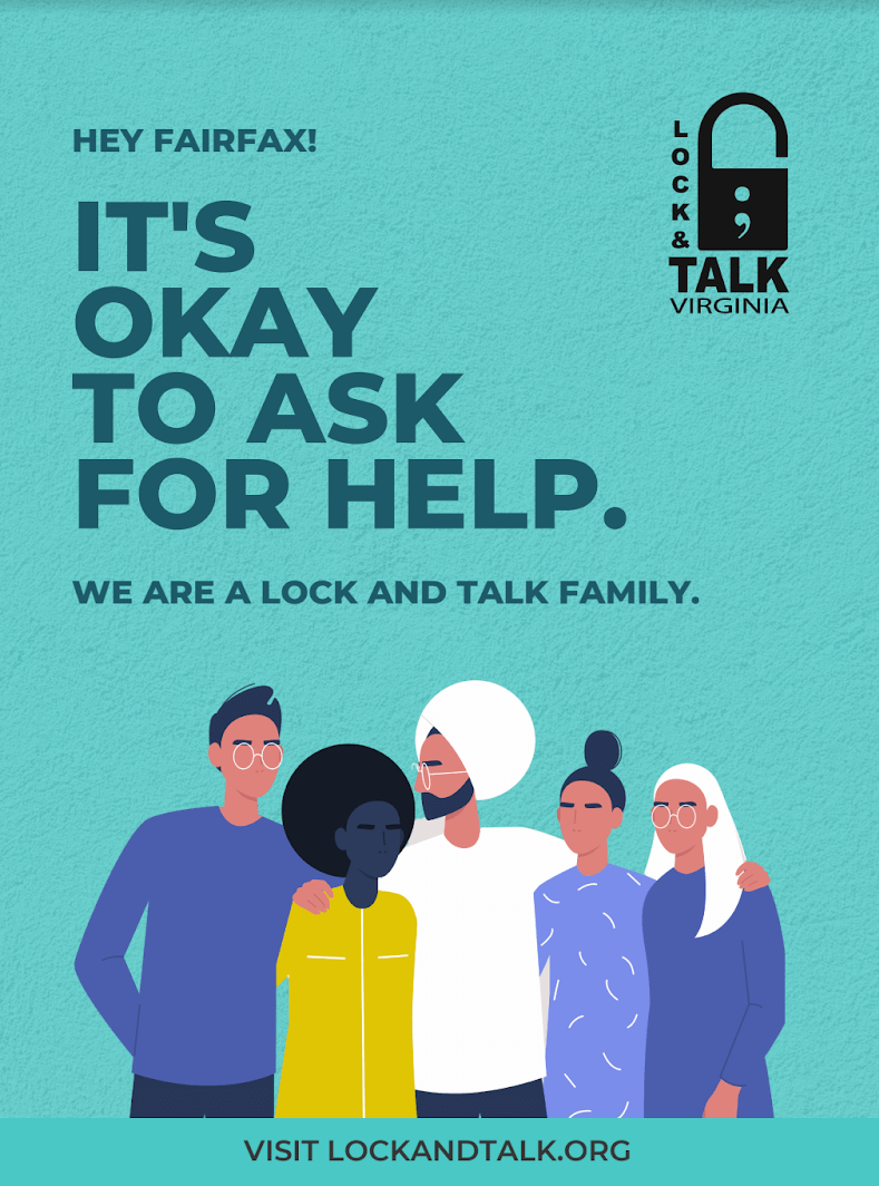 Cartoon socially diverse people. Green text and green background.