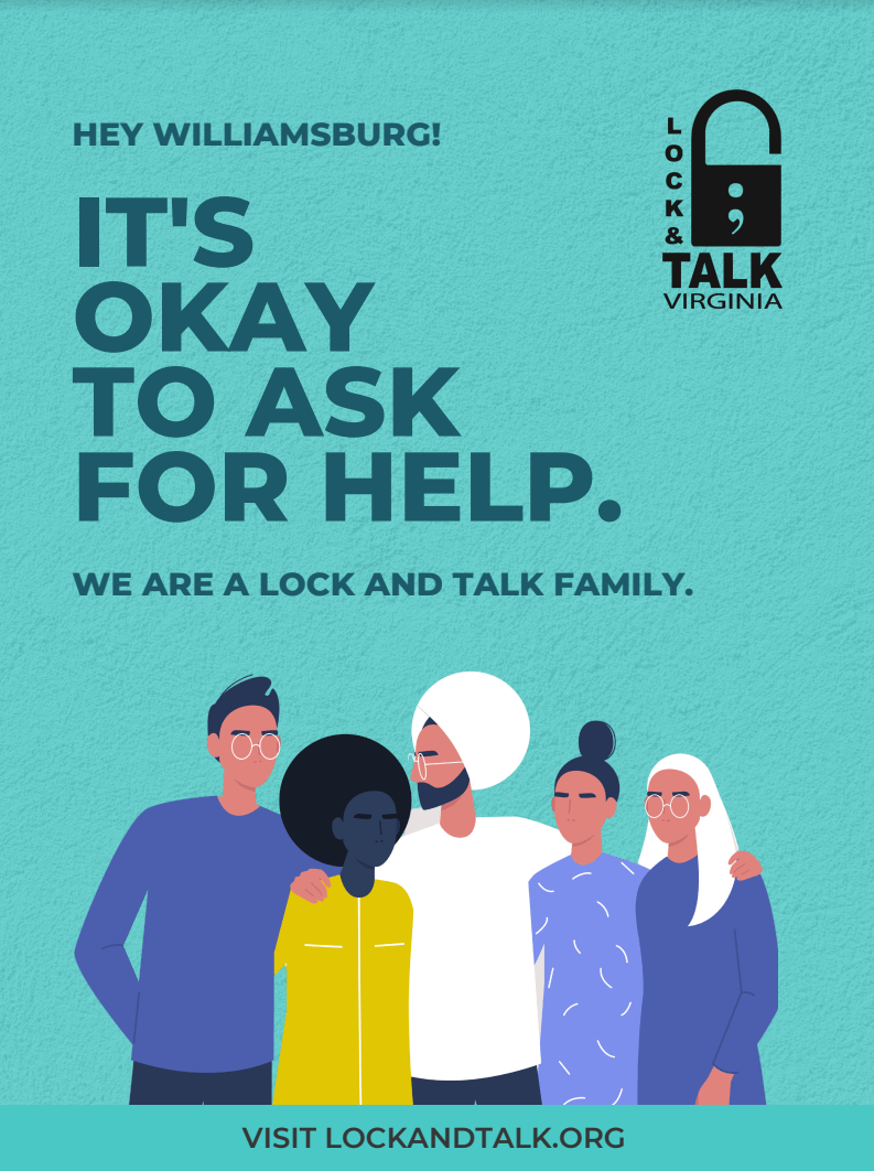 Cartoon socially diverse people. Green text and green background.