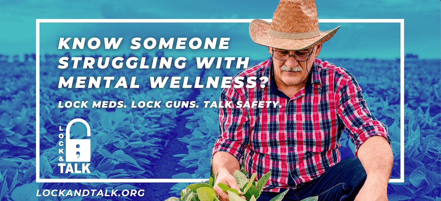 Caucasian older male in field (farmer)