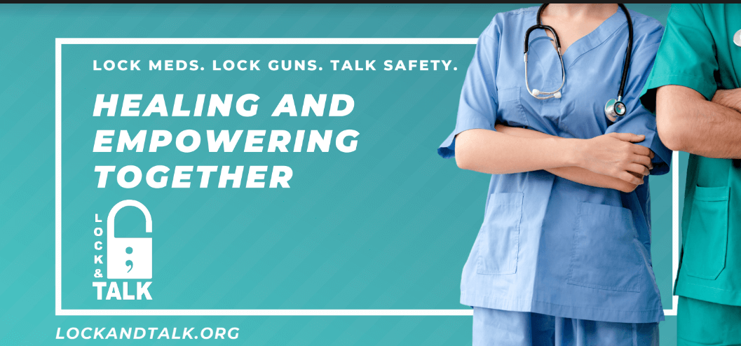 Two hospital staffs - surgeon, doctor or nurse standing with arms crossed in the hospital. Medical healthcare and doctor service.