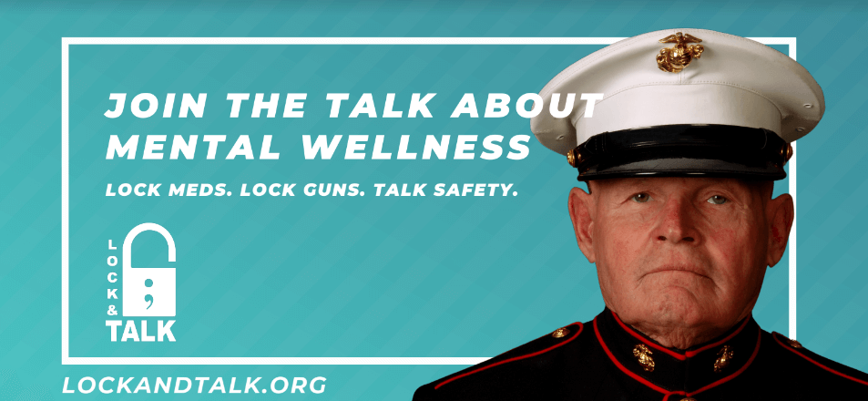 Military man with stern look