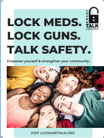 Diverse young friends laying in a circle smiling and laughing.