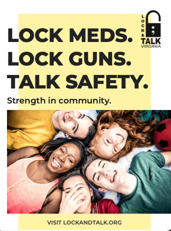 Diverse young friends laying in a circle smiling and laughing.