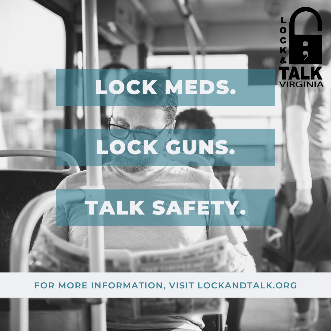 Man reading newspaper on bus