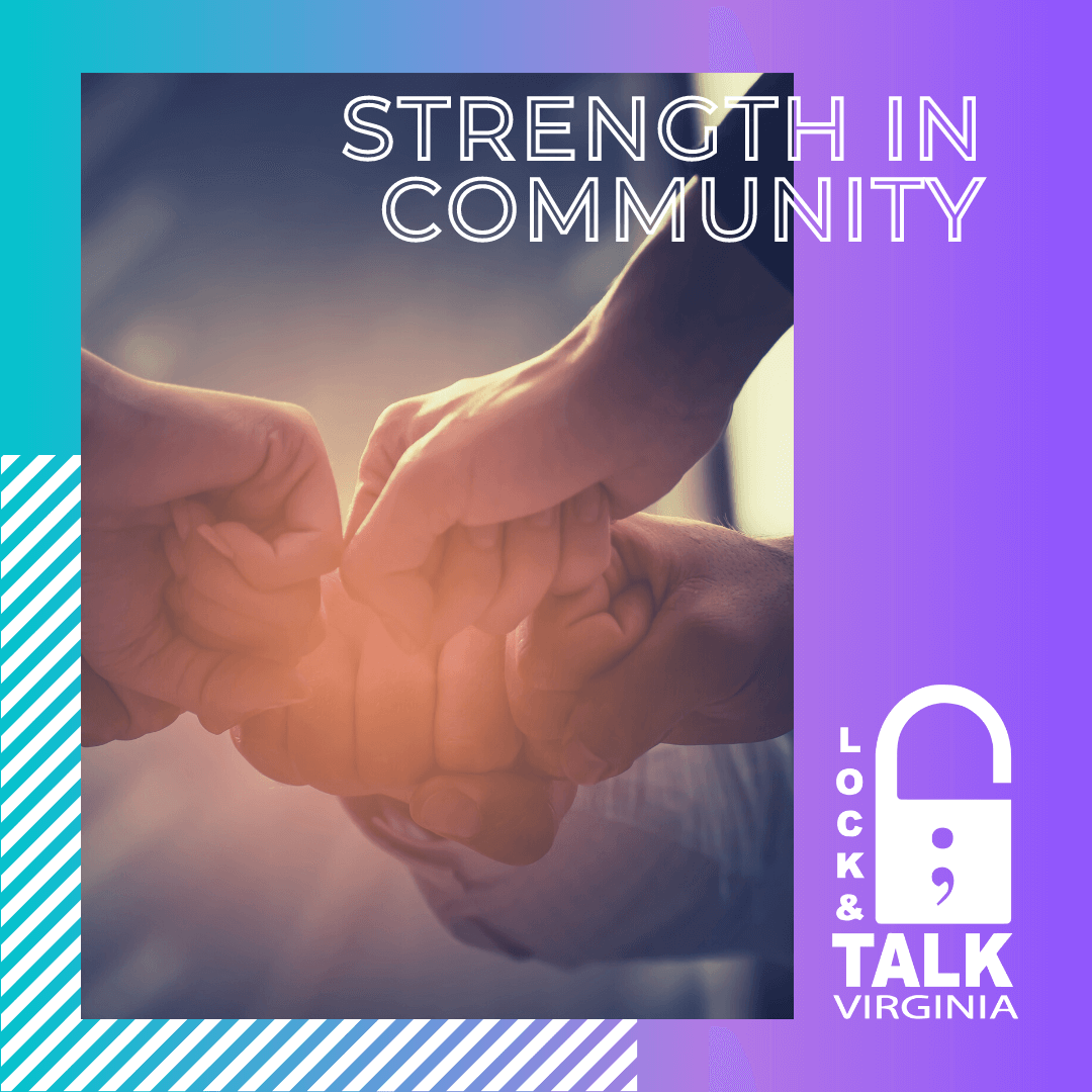 Friends with fists touching (“pounding”) in circle