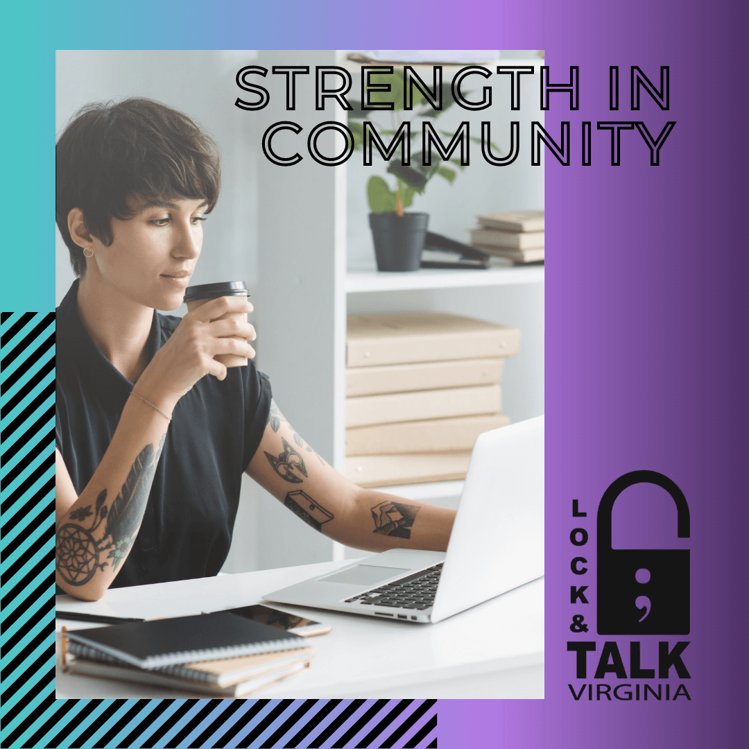 Woman drinking coffee while on computer