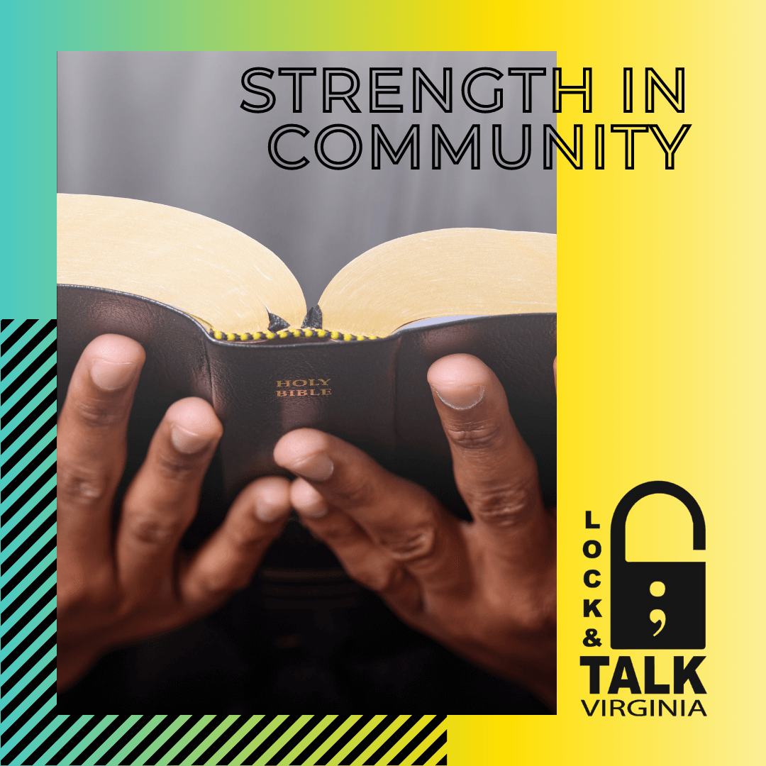 Hands holding open Bible (faith)