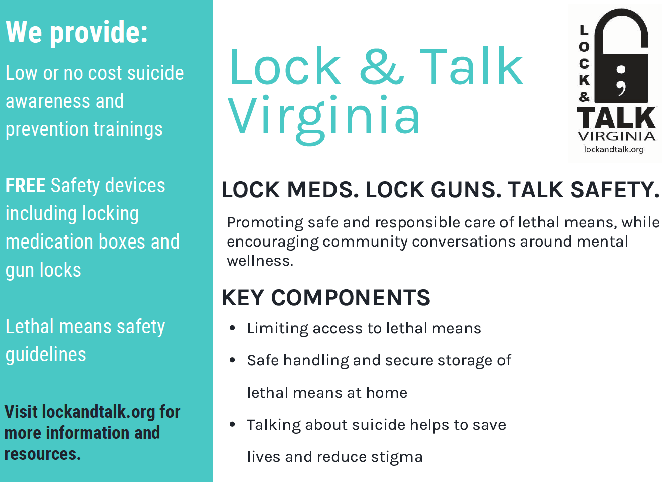 Lock and Talk descriptor