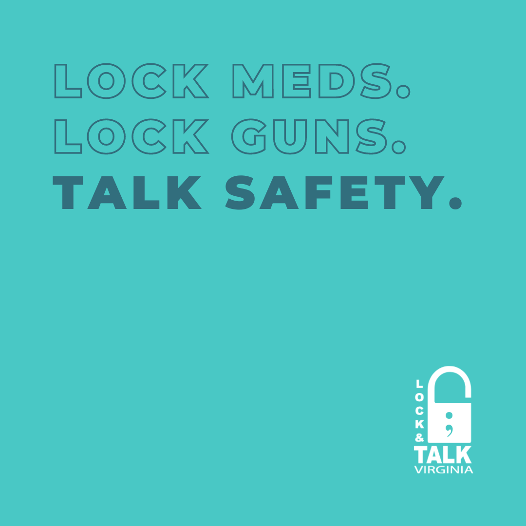 Simple text on teal background