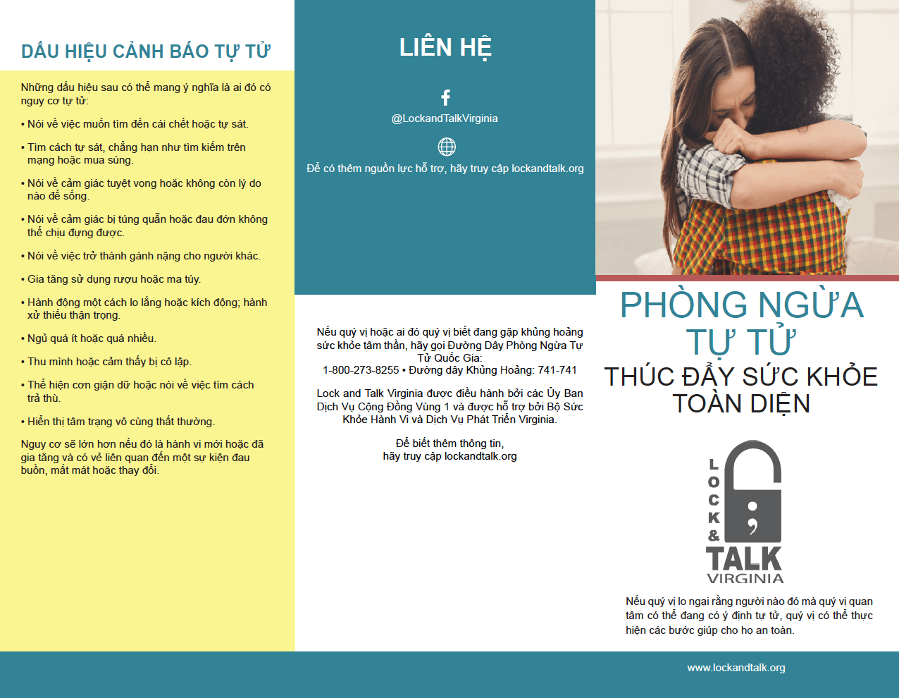 Suicide warning signs and available trainings