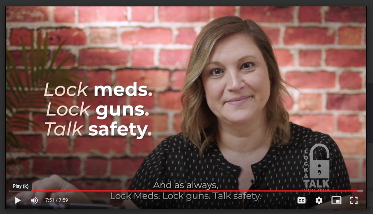 Full length video of both firearm and medication lock box demos in English. This combination video is 8 minutes long roughly and would be ideal for trainings. Both videos are also available separated.