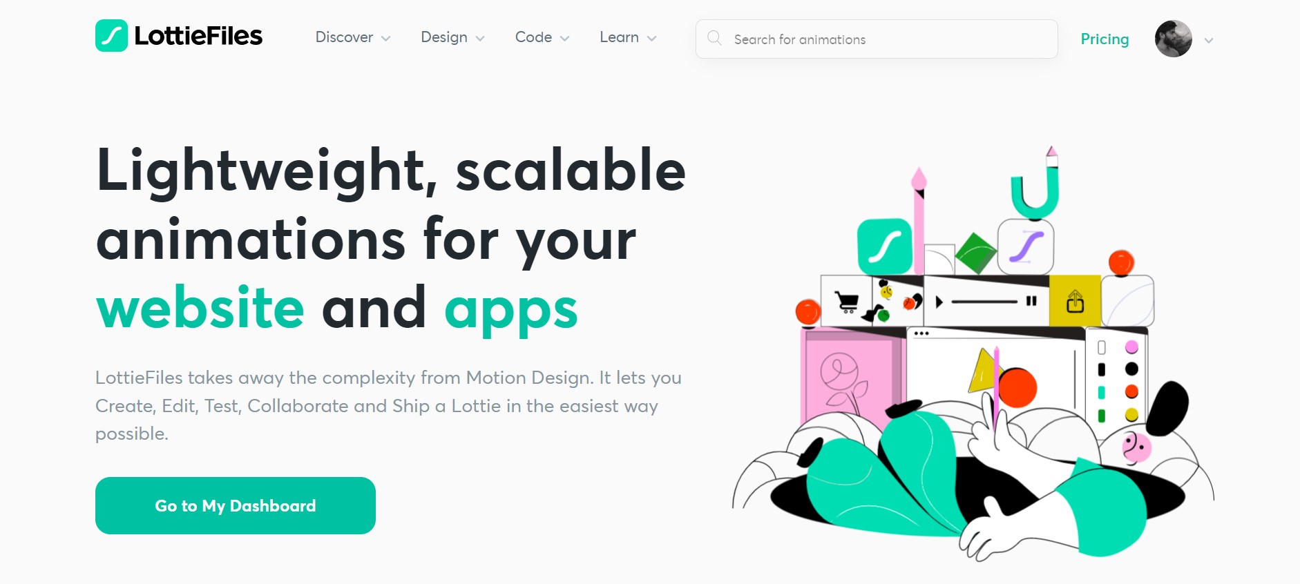 Lottie (JSON) Animations
