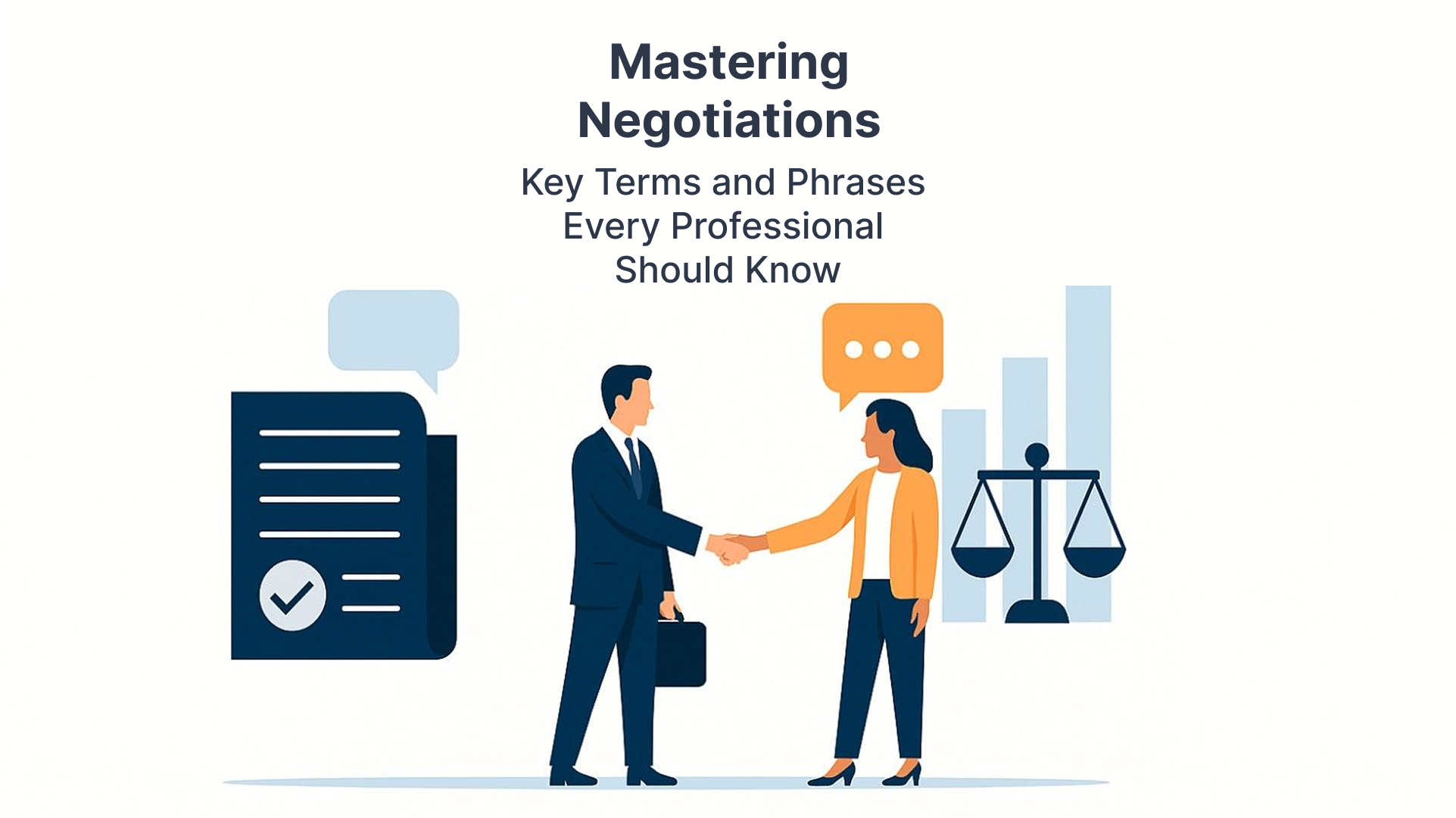 Mastering Negotiations: Key Terms and Phrases Every Professional Should Know