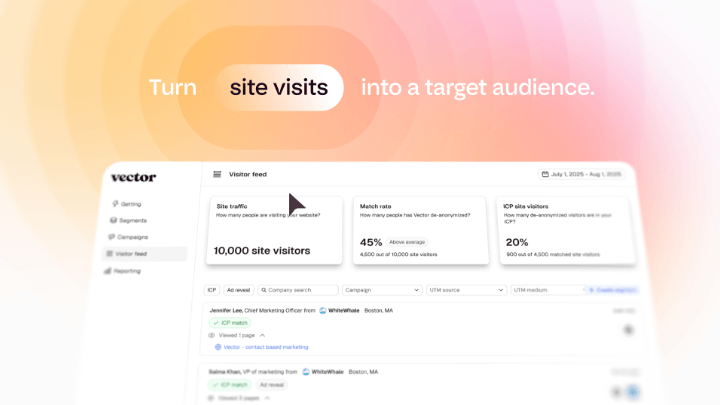Vector: Product Tour