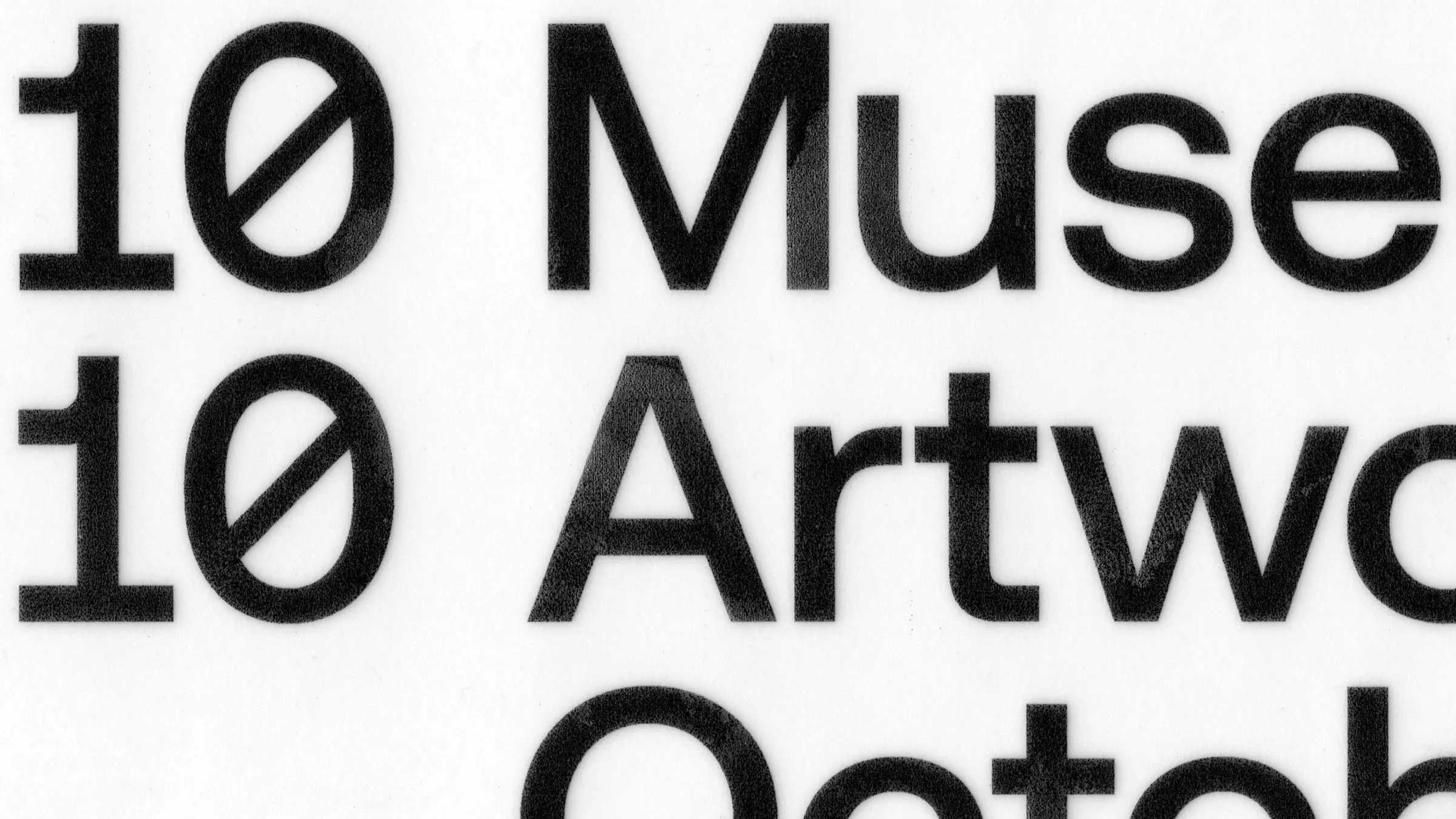 Project: Meeting points, accessibility in art, awareness event, poster design