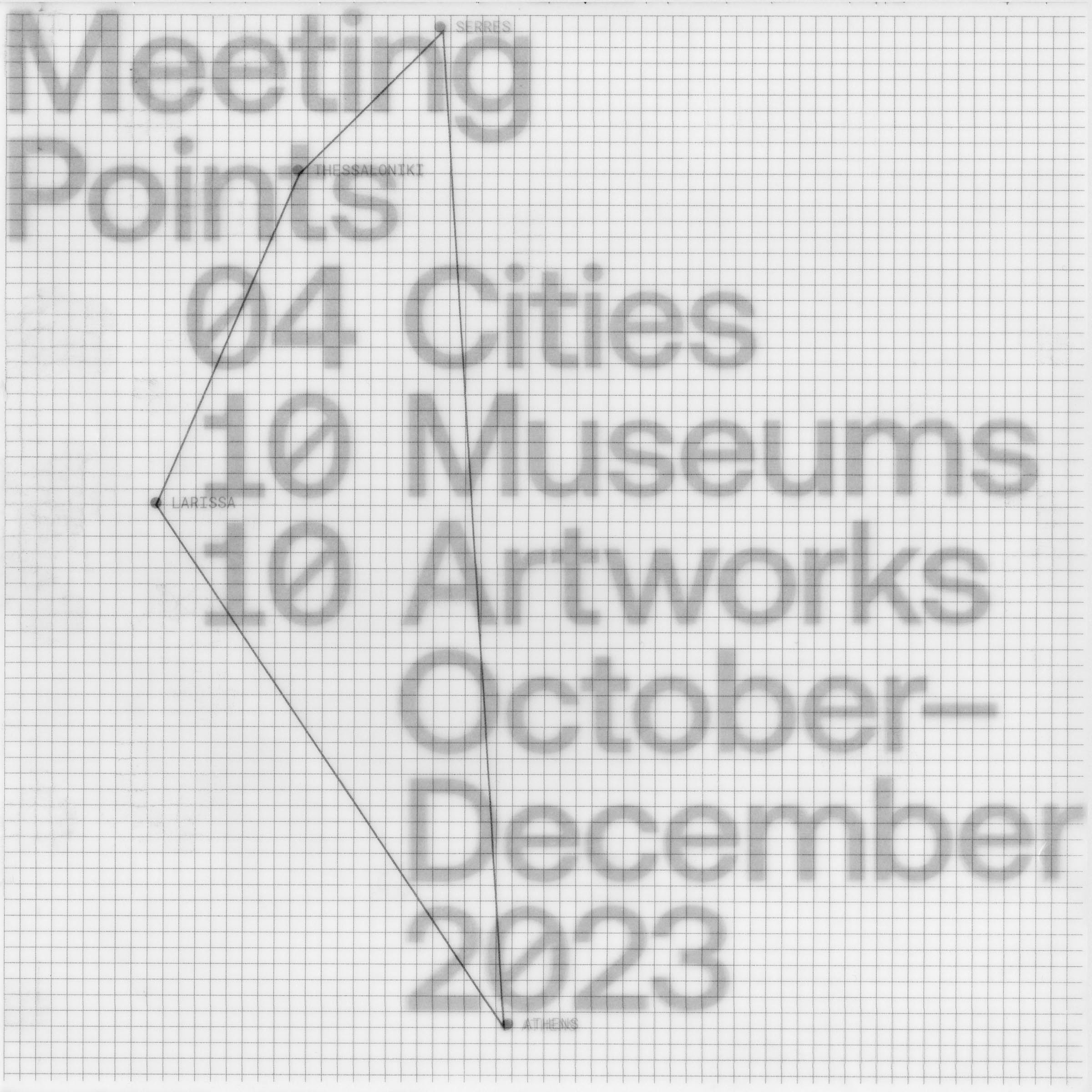 Project: Meeting points, accessibility in art, awareness event, poster design