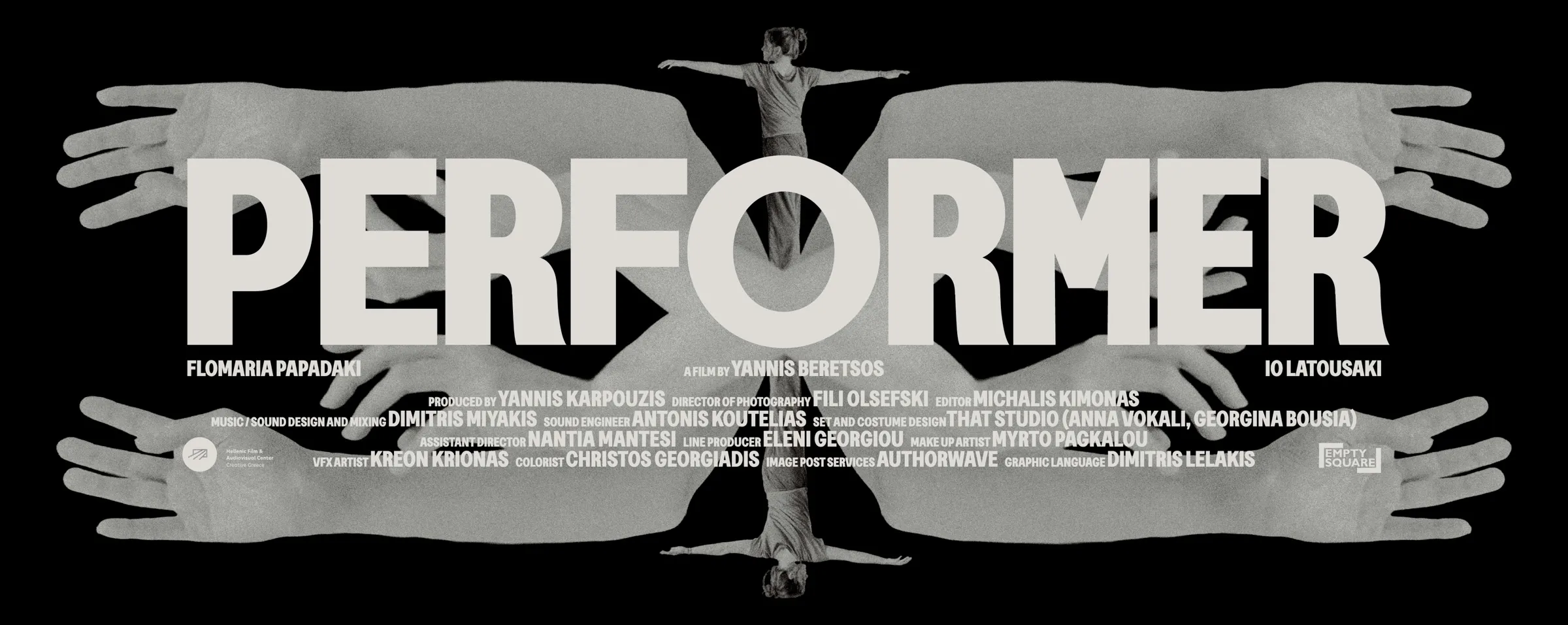 Project: Performer, Film poster banner design