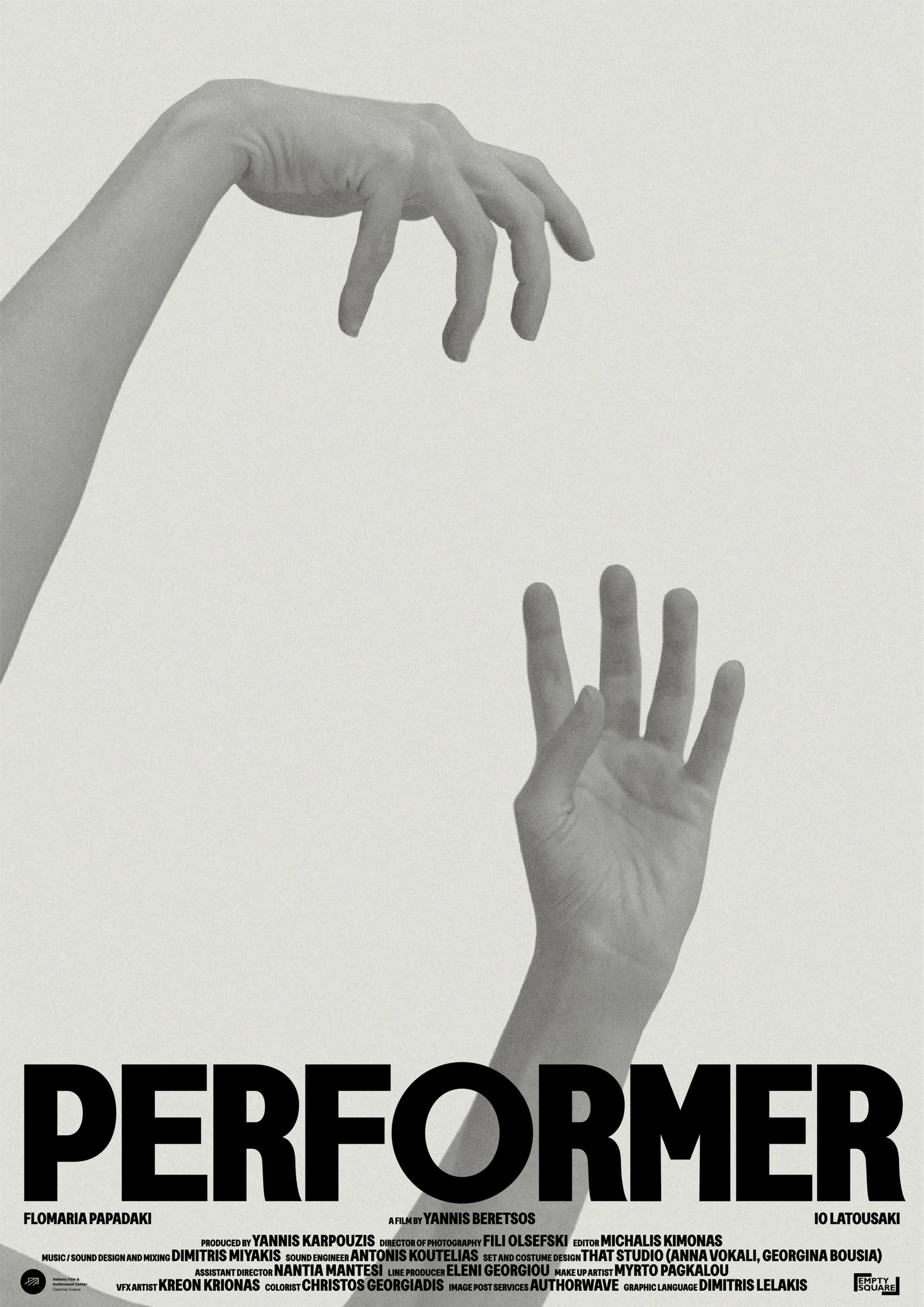 Project: Performer, Film poster design