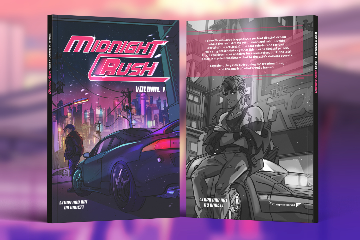 MIDNIGHT RUSH VOLUME 1 BETWEEN WORLDS [Limited Ed. Cover]