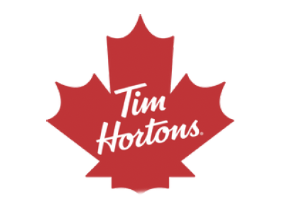 Tim Horton's logo.