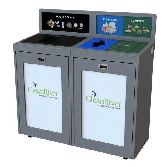 Multi-residence recycling bins