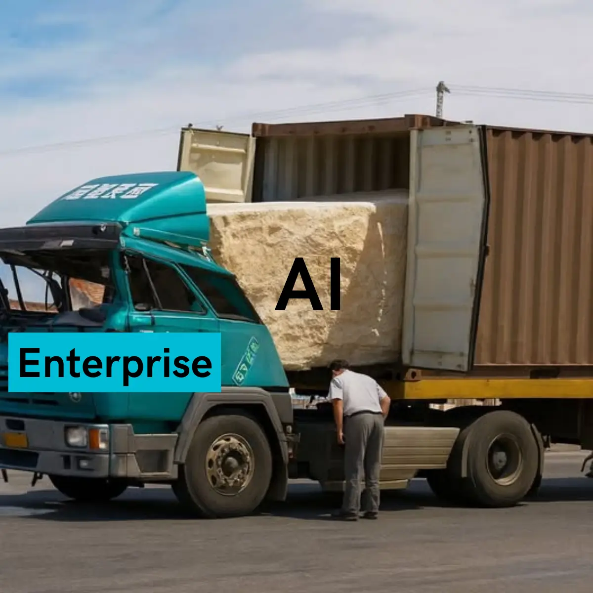 Inertia of the slow and steady enterprise