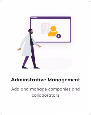 Administrative management  app tile