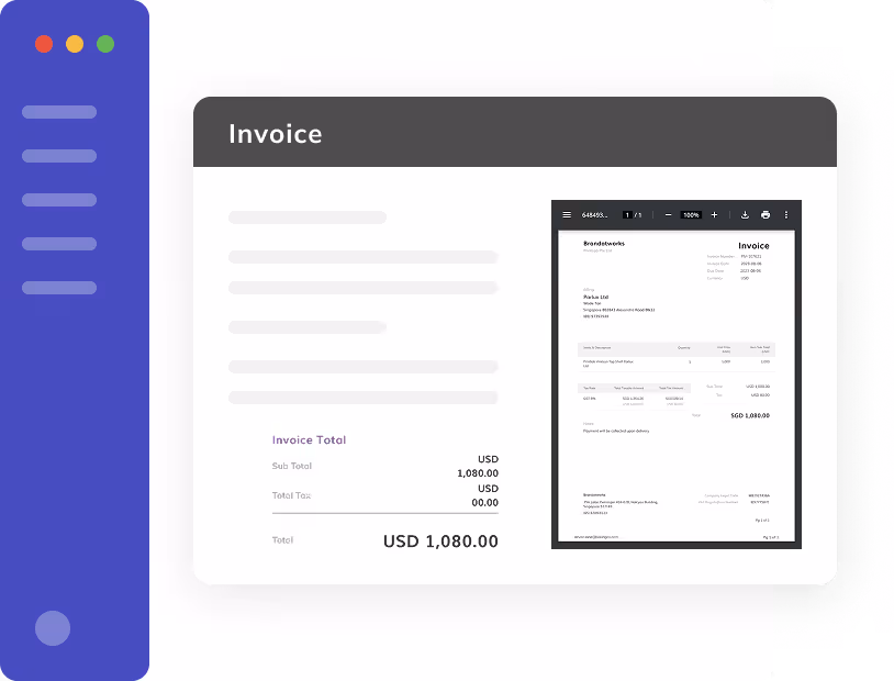 Eleven accounting software for accounting firms banner showing 40 hours of time savings per accountant through automated invoice processing.