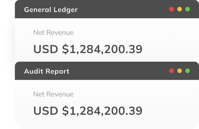 Enterprise accounting software dashboard for accounting firms showing high-volume transaction processing and scalable general ledger capabilities.