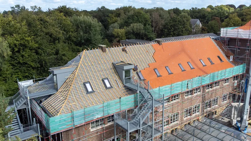 Renovatie hellend dak Brussel