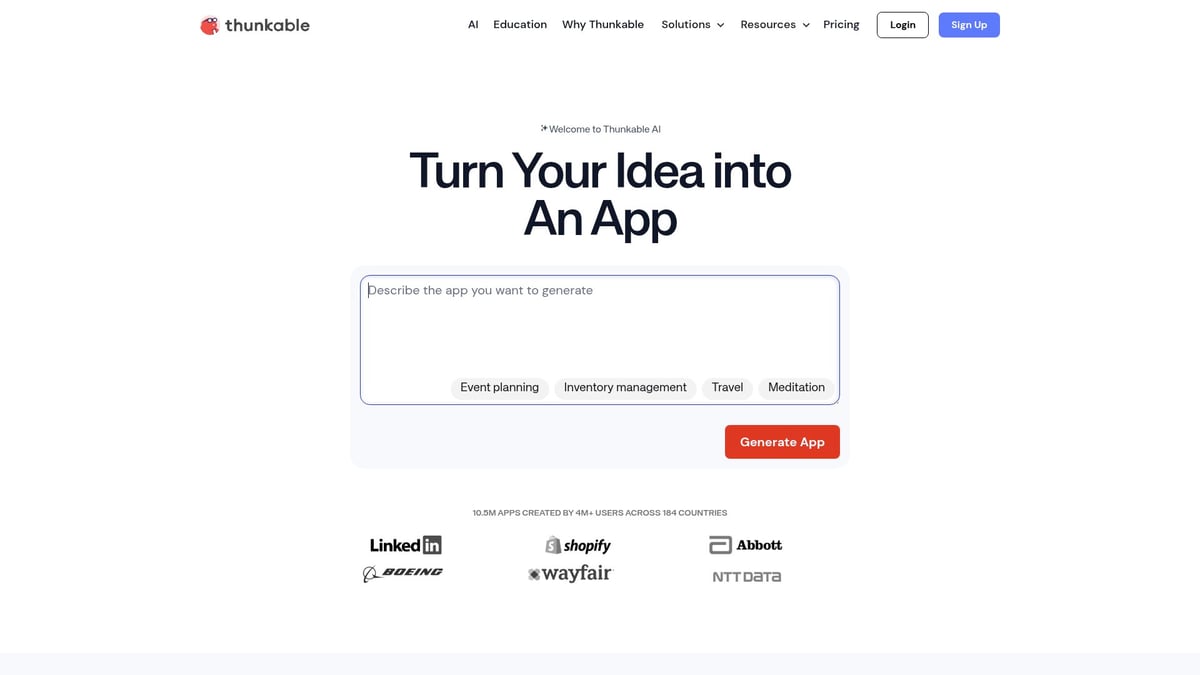 7 Best App Maker Site Platforms for Effortless Creation in 2026 - Thunkable