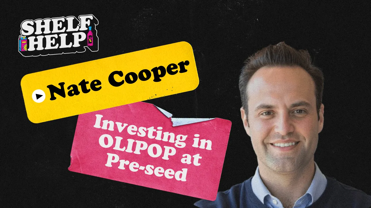 Investing in OLIPOP at Pre-seed | Nate Cooper, Barrel Ventures
