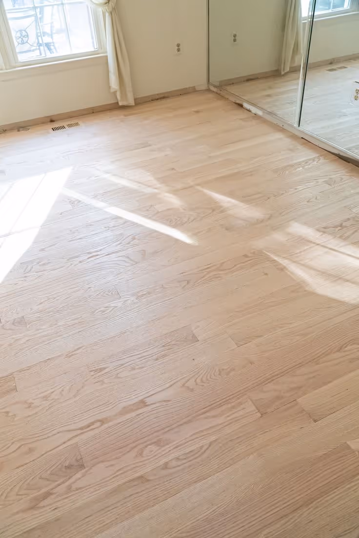 Unfinished Hardwood floor refinishing Kirkland wa