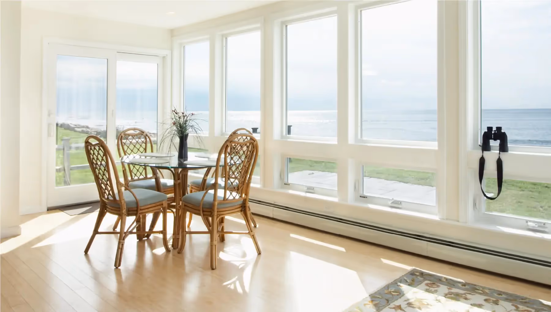 Waterfront Home Hardwood Flooring