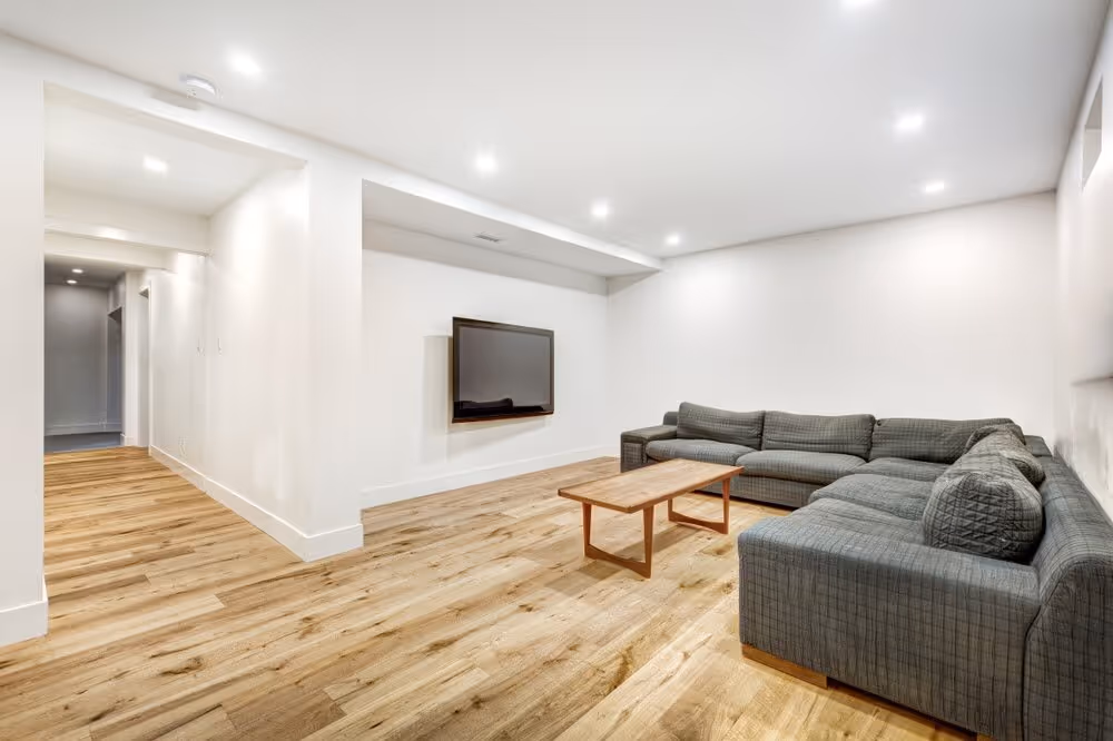 Hardwood Flooring in Basements