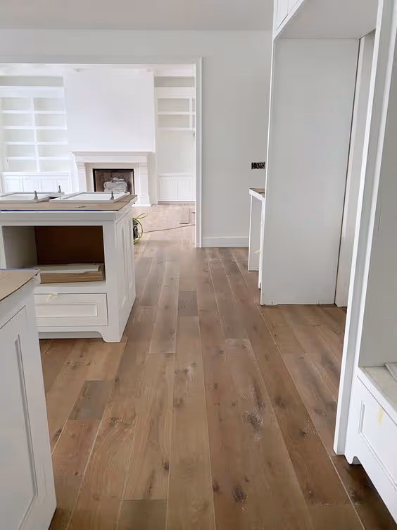 Engineered wood floor installation – Shoreline, WA, 2026