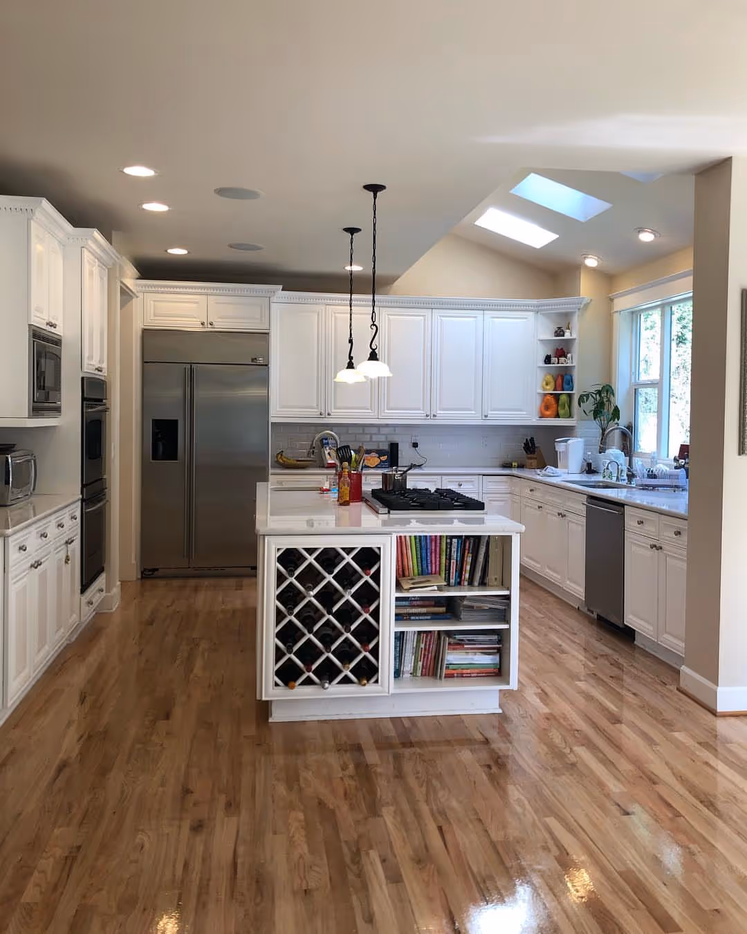 Natural red oak 2¼ floors back to life – Redmond, WA, 2026
