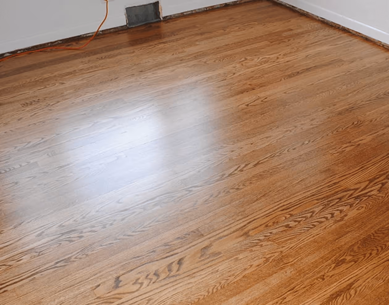Wood floor restoration