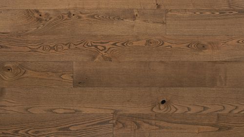 Serrate Brushed Ash Fan Rake flooring sample
