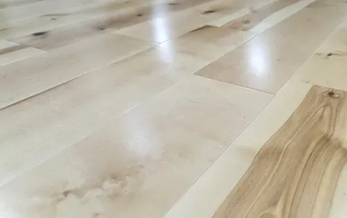 5" Maple Rustic flooring sample