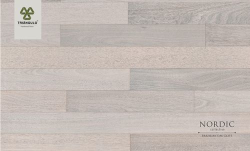 Brazilian Oak Glatt flooring sample