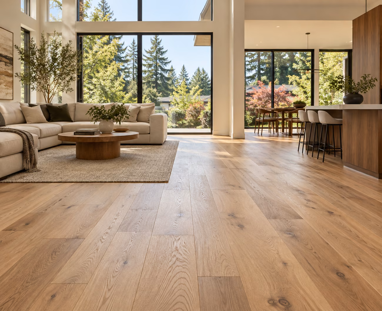 Hardwood Floor Installation in Bellevue, WA