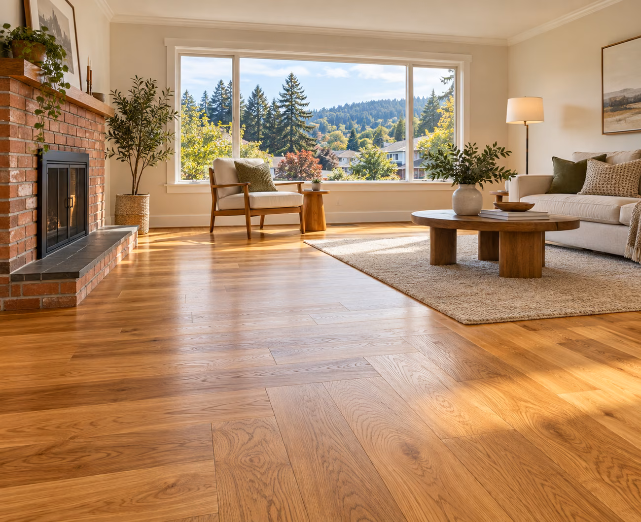 Hardwood Floor Installation in Renton, WA