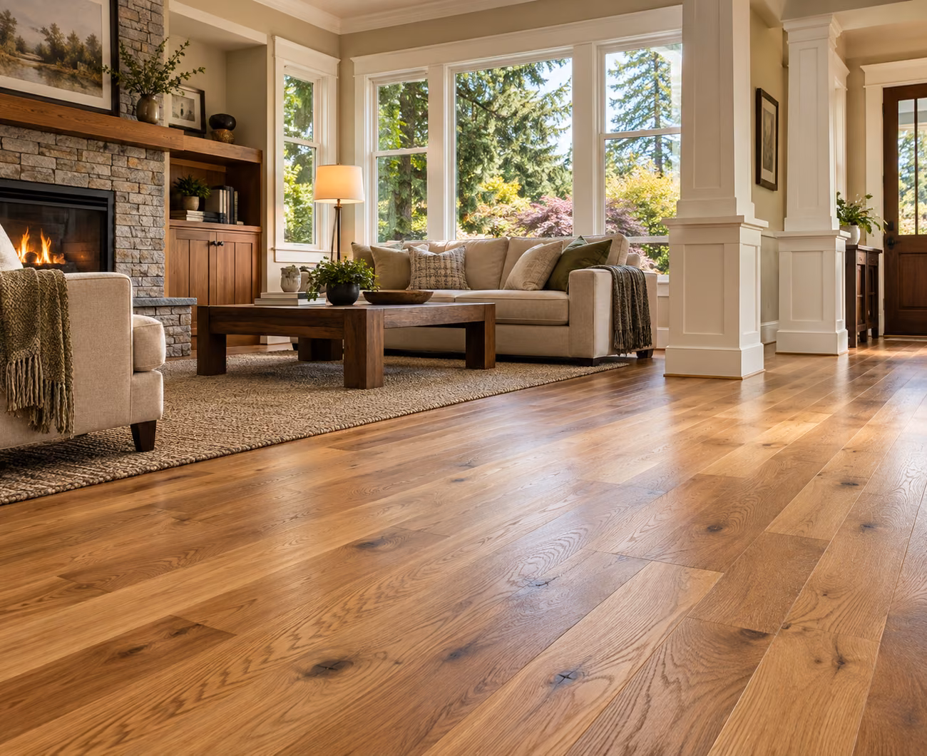 Hardwood Floor Installation in Bothell, WA