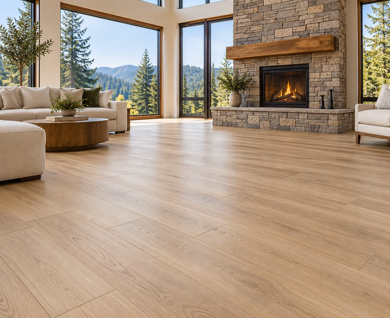Vinyl Plank Flooring Installation in Snoqualmie, WA