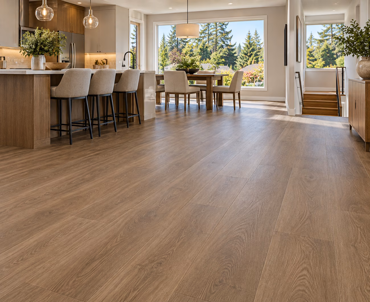 Vinyl Plank Flooring Installation in Lynnwood, WA